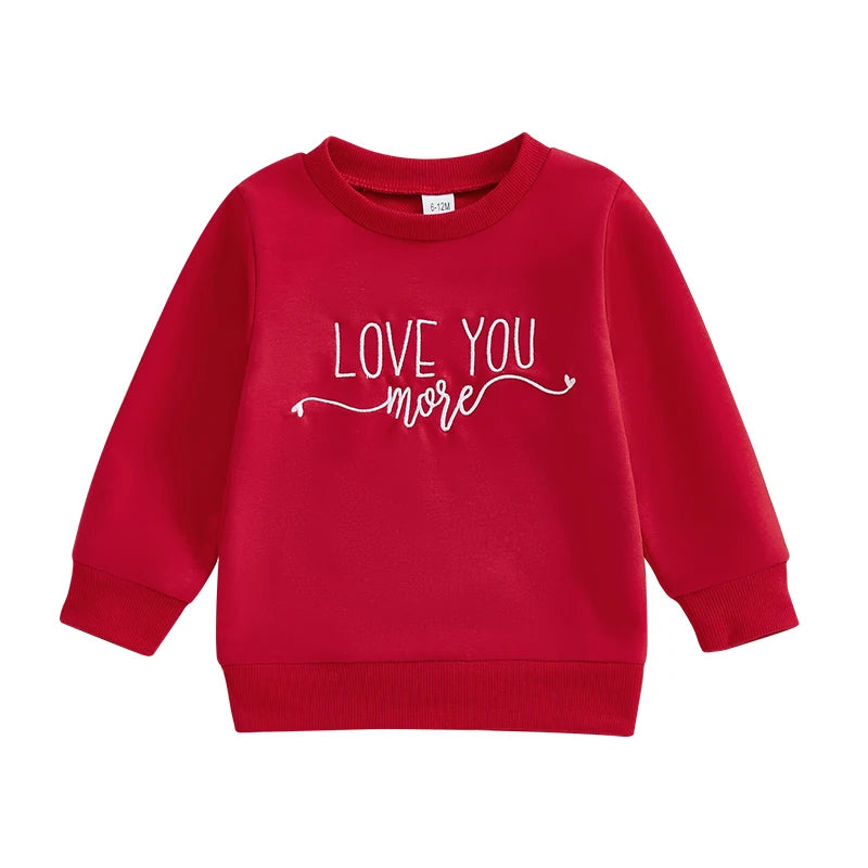 More Love & Candy Hearts Sweatshirt