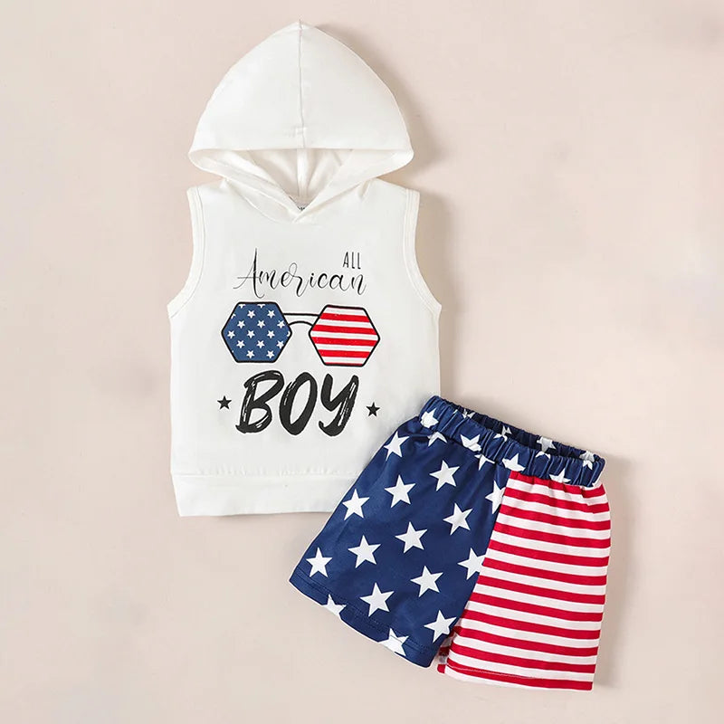 American Boy Hooded Tank