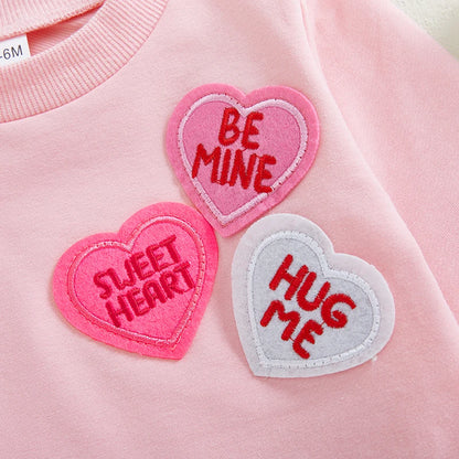 More Love & Candy Hearts Sweatshirt