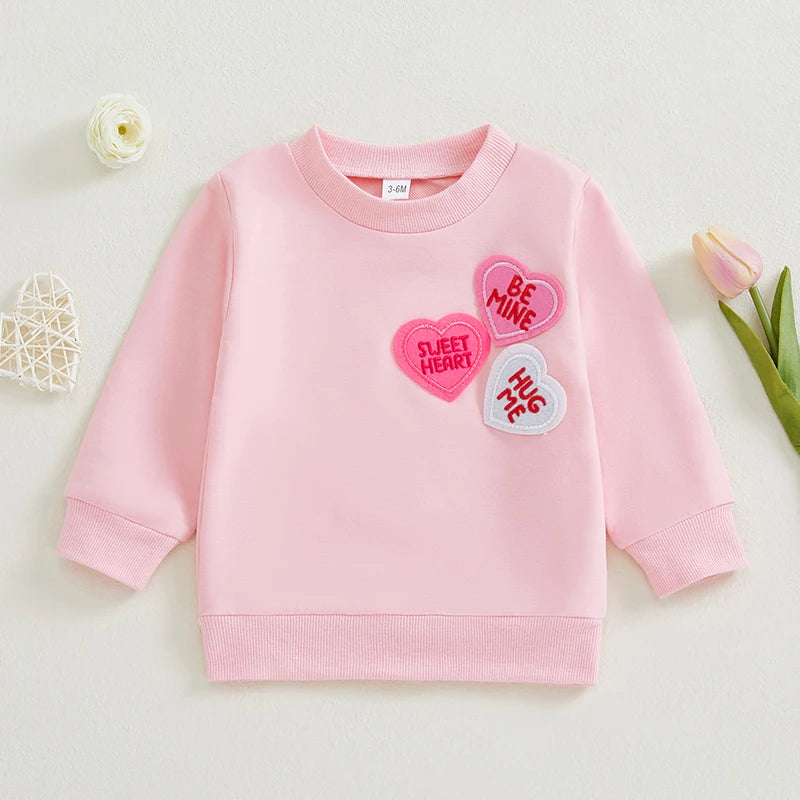 More Love & Candy Hearts Sweatshirt