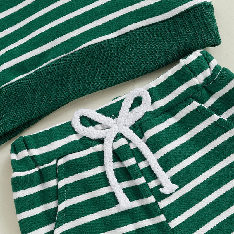 Striped Shamrock Set