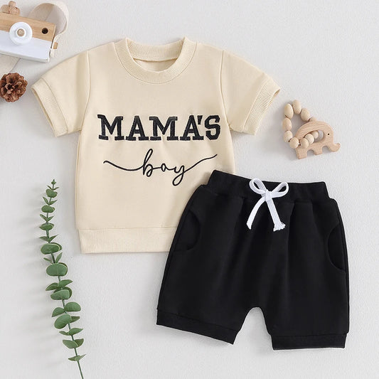 Mama’s Boy Cream Set