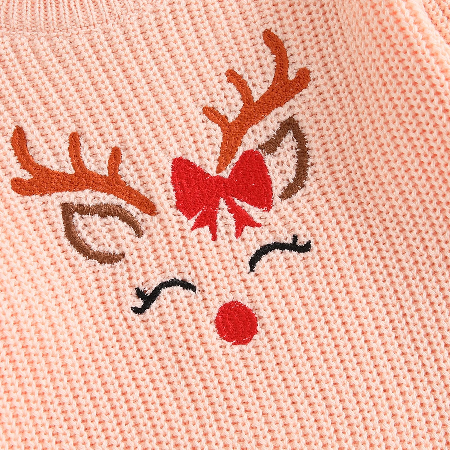 Bow + Lashes Reindeer Sweater