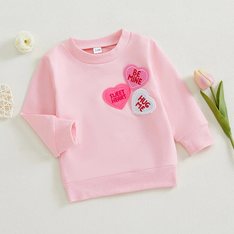 More Love & Candy Hearts Sweatshirt