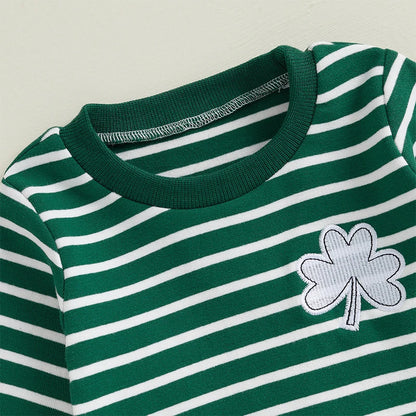 Striped Shamrock Set