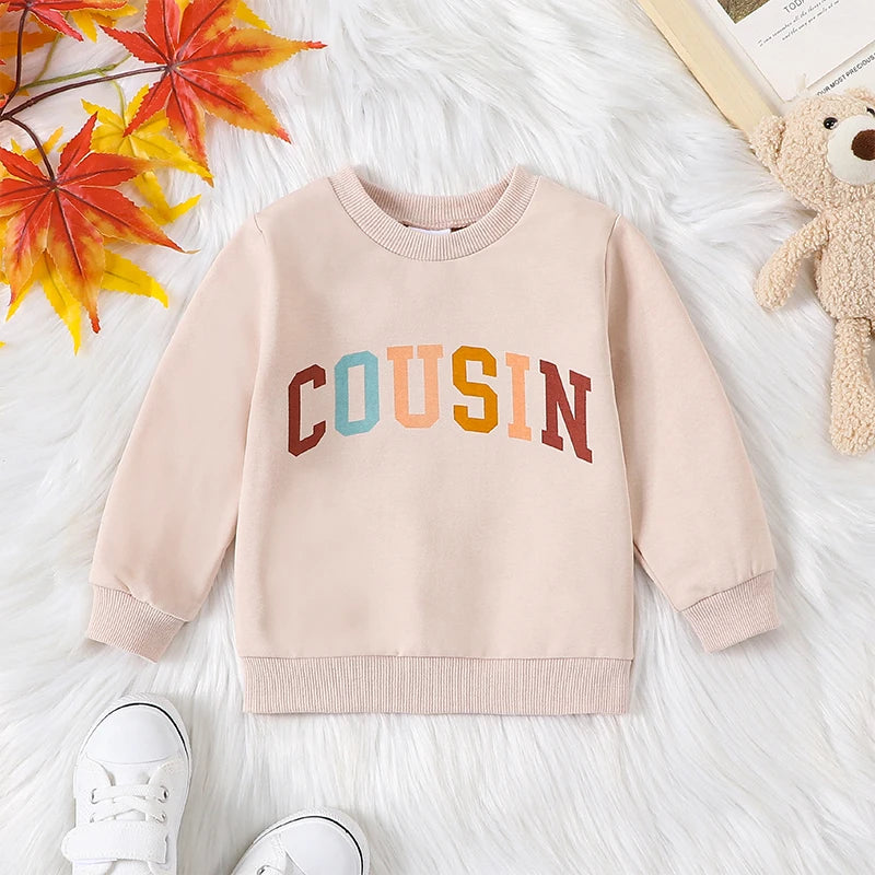 Cousin Romper & Sweatshirt