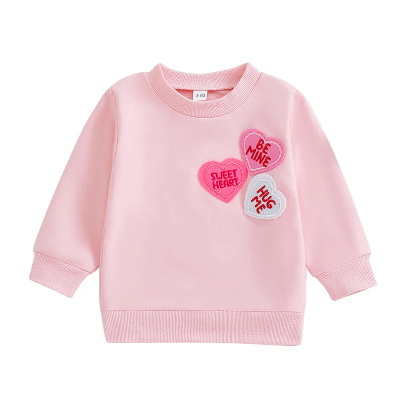 More Love & Candy Hearts Sweatshirt