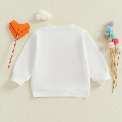 Mama & Dada's Little Love Embroidered Sweatshirt